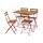 TÄRNÖ - 戶外餐桌椅組, 紅色/淺棕色 | IKEA 線上購物 - PE798562_S1