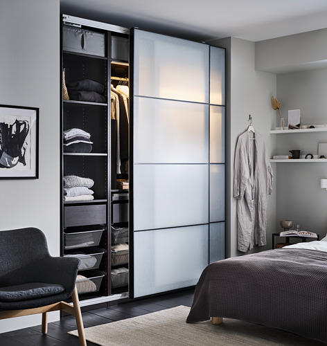PAX - 衣櫃/衣櫥框架, 黑棕色 | IKEA 線上購物 - PH171120_S4