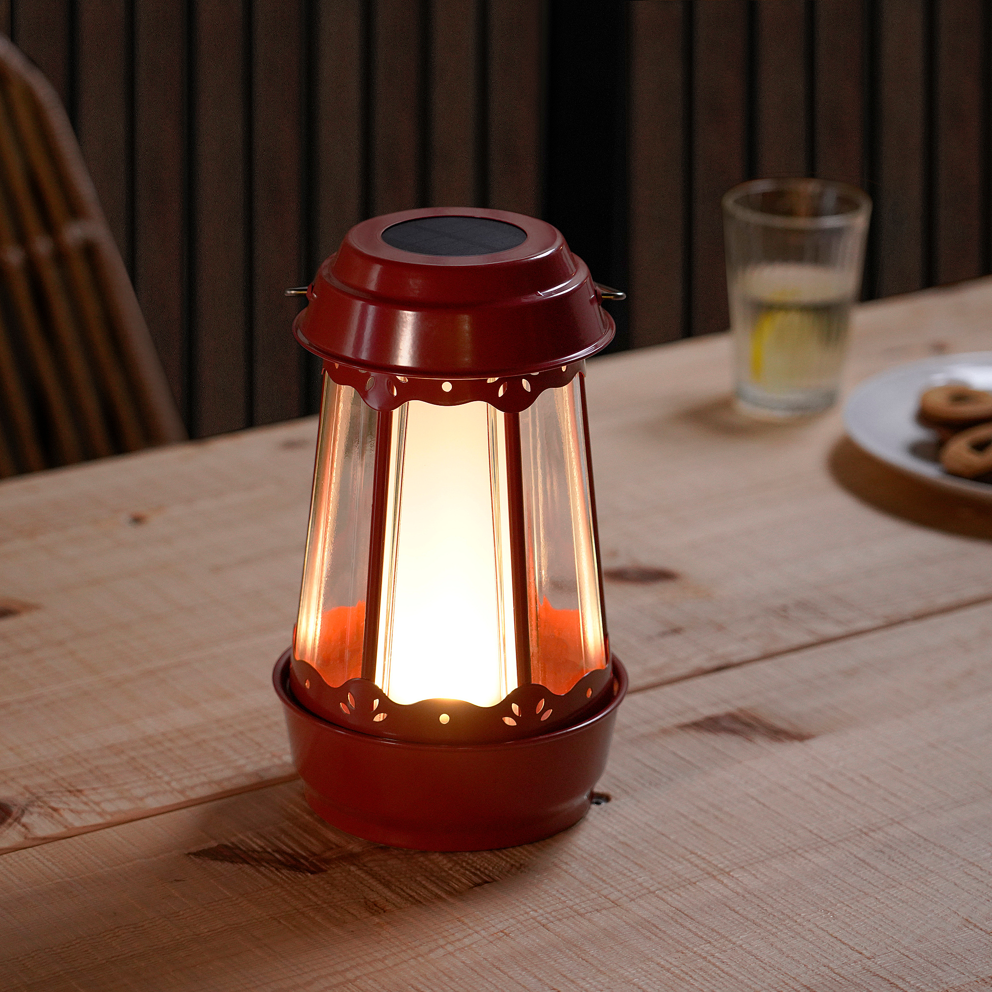 SOLVINDEN LED solar-powered table lamp