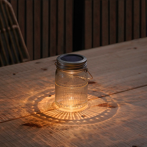 SOLVINDEN LED solar-powered table lamp