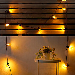 SOLVINDEN - LED裝飾燈串/12個燈泡, 電池式/戶外用 白色 | IKEA 線上購物 - PE836880_S3