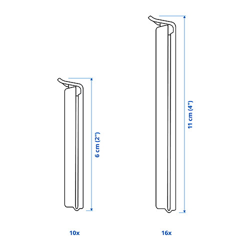 BEVARA sealing clip, set of 26