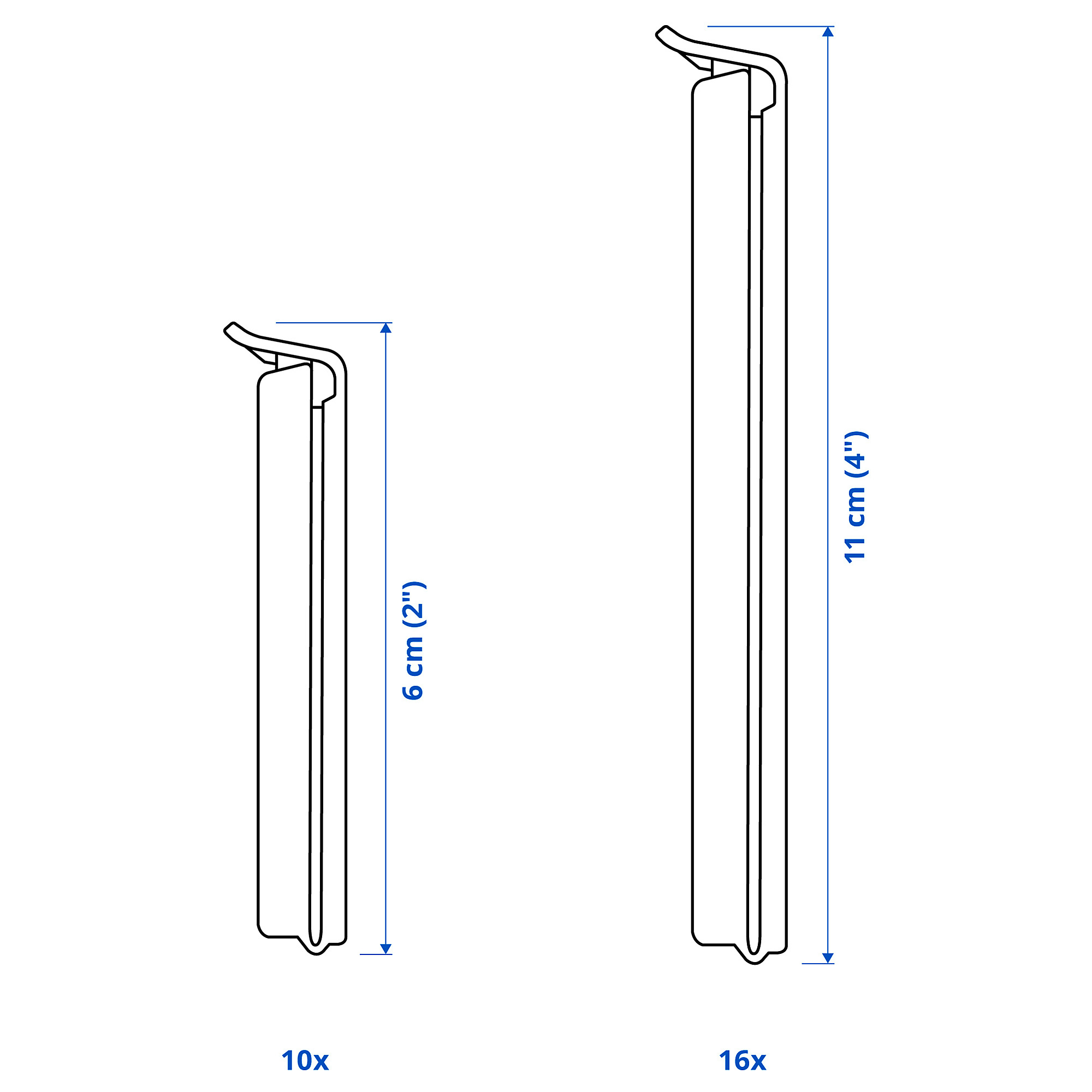 BEVARA sealing clip, set of 26