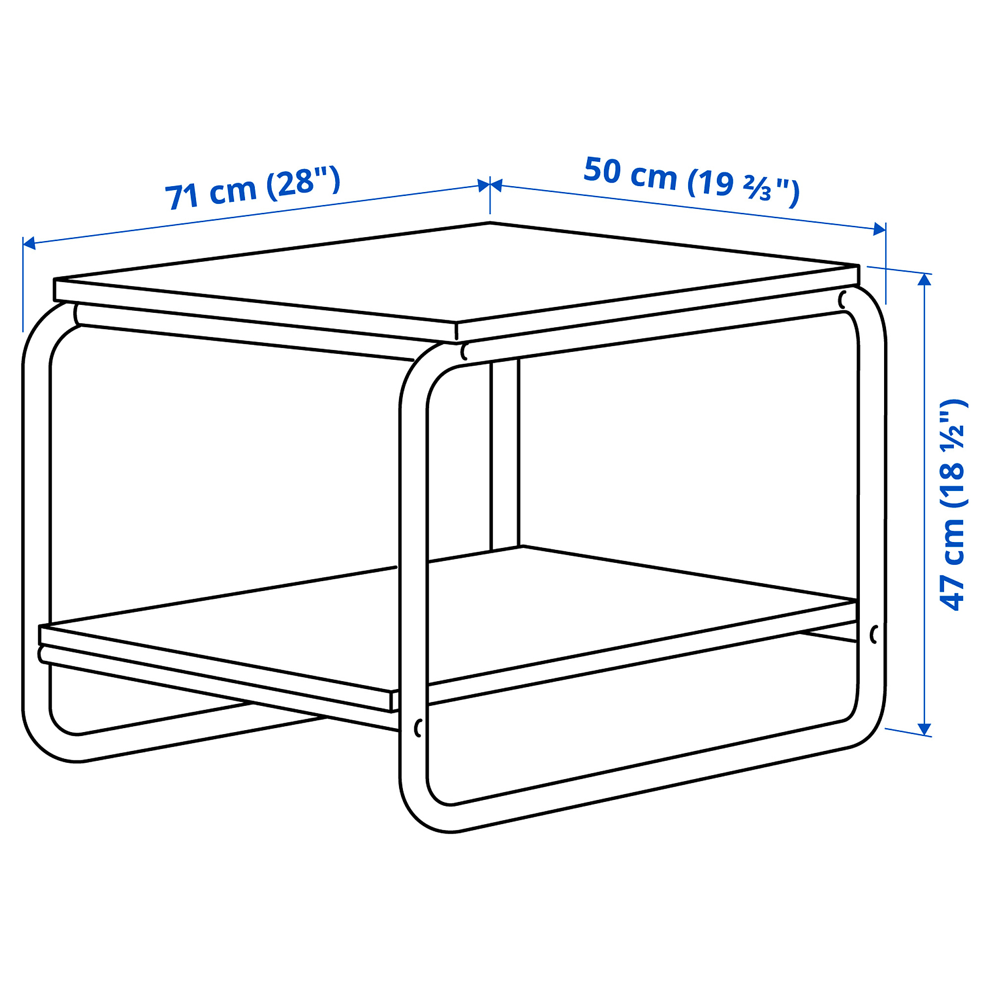 BAGGBODA side table