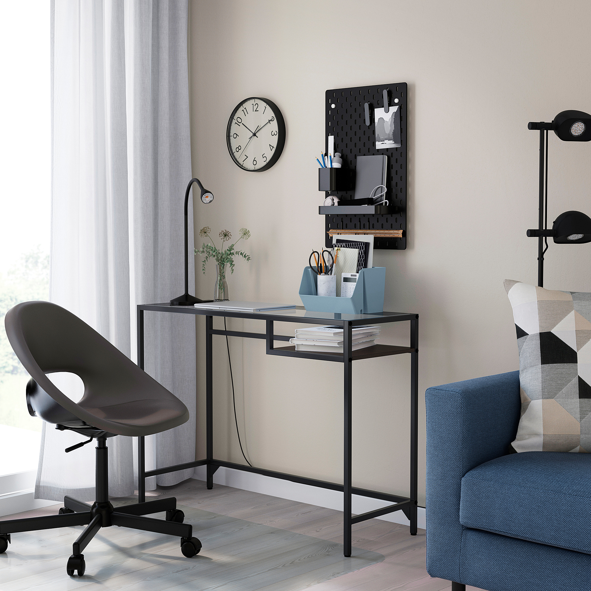 VITTSJÖ/ELDBERGET desk and chair