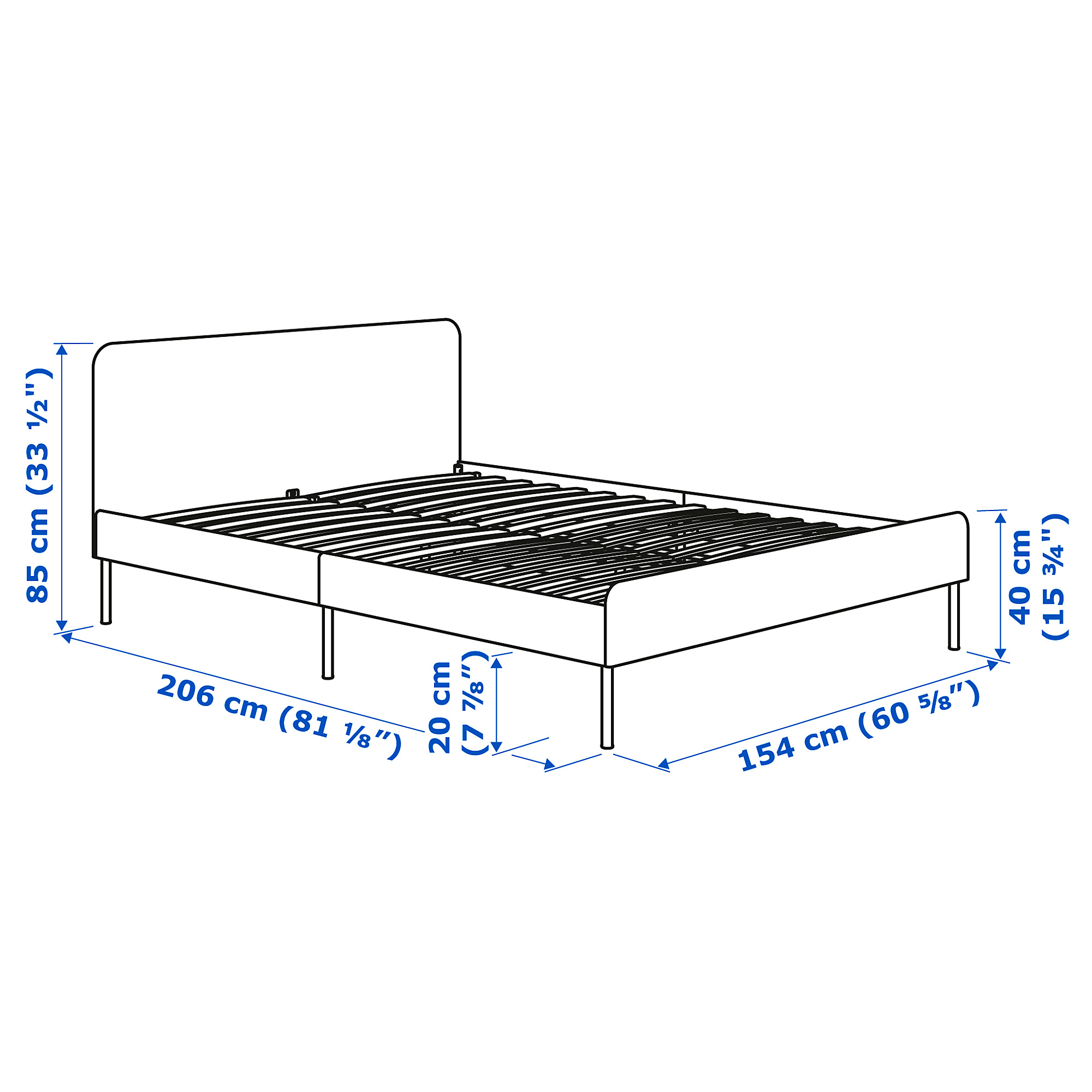 SLATTUM/KULLEN 臥室家具 4件組