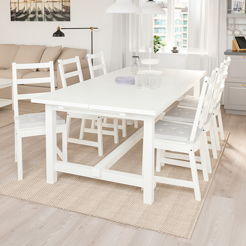 NORDVIKEN - 延伸桌, 白色 | IKEA 線上購物 - PE744605_S4