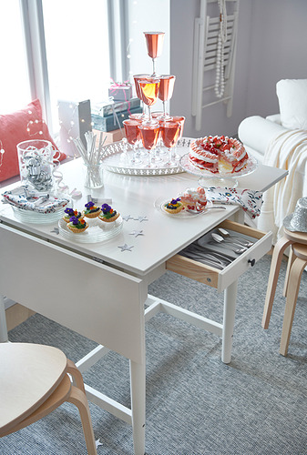 INGATORP - 折疊桌, 白色 | IKEA 線上購物 - PH175827_S4