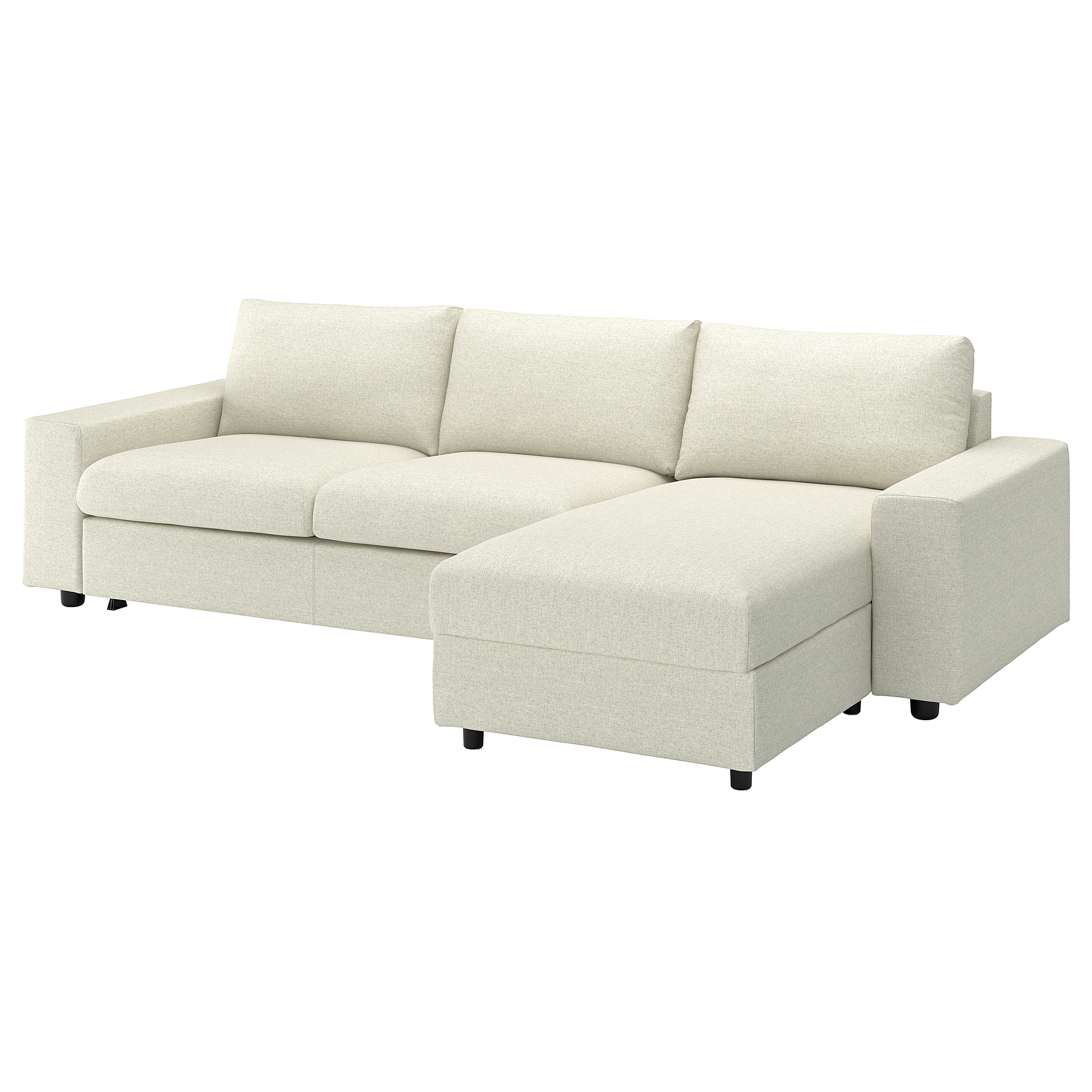 VIMLE 3-seat sofa-bed with chaise longue
