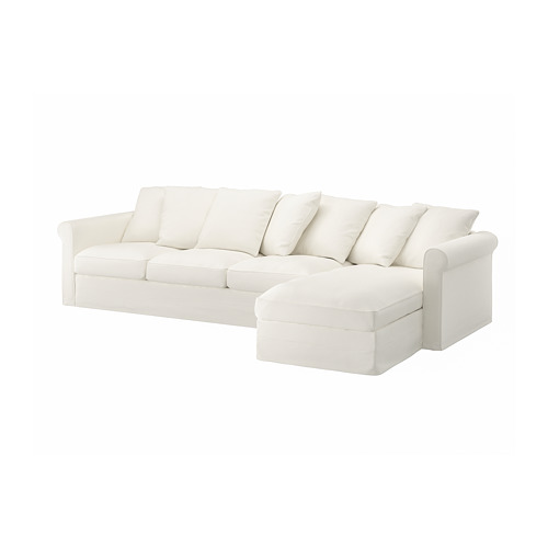 GRÖNLID 4-seat sofa with chaise longue