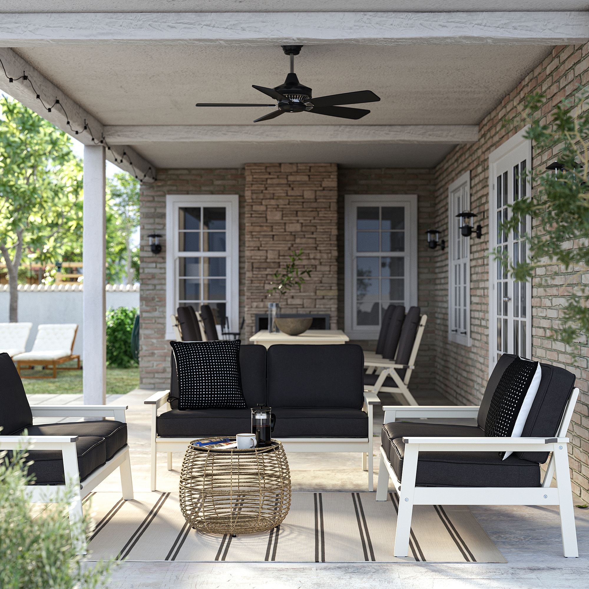BONDHOLMEN 2-seat sofa, outdoor
