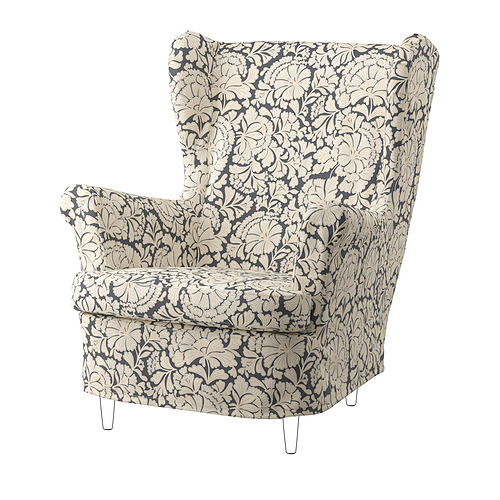 STRANDMON slipcover for wing chair