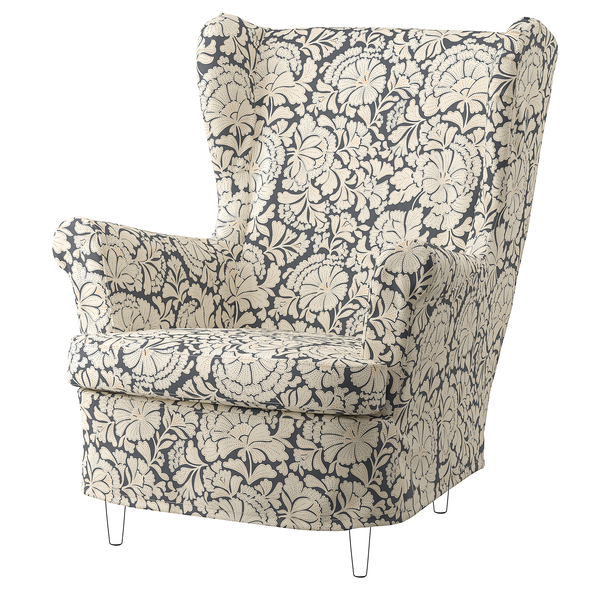 STRANDMON slipcover for wing chair