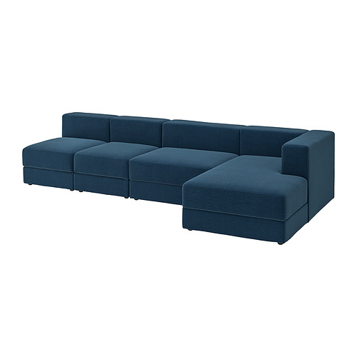 JÄTTEBO 4,5-seat mod sofa w chaise longue