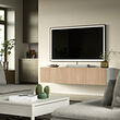 BESTÅ TV bench with doors