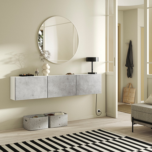 BESTÅ wall-mounted cabinet combination
