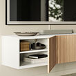 BESTÅ TV bench with doors