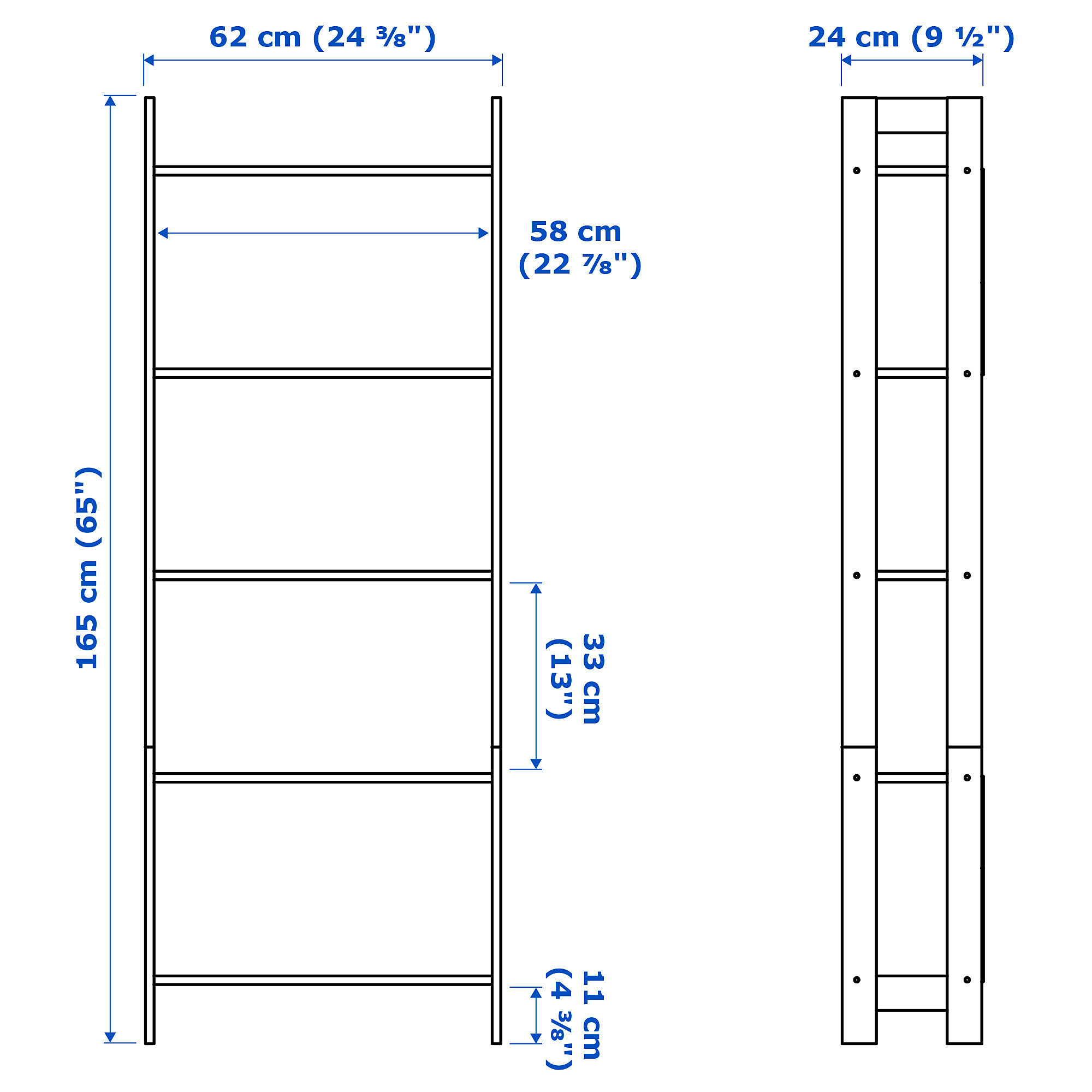 Ikea shop laiva bookshelf