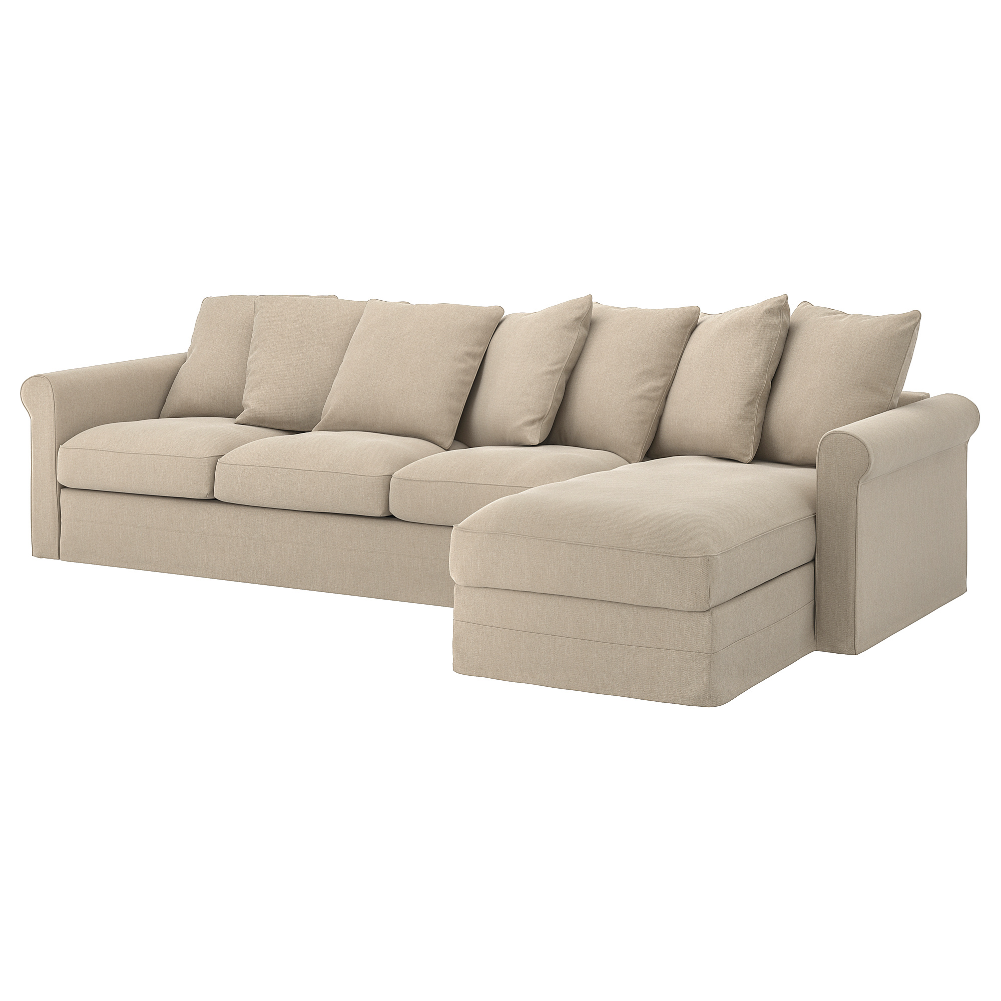 GRÖNLID 4-seat sofa with chaise longue