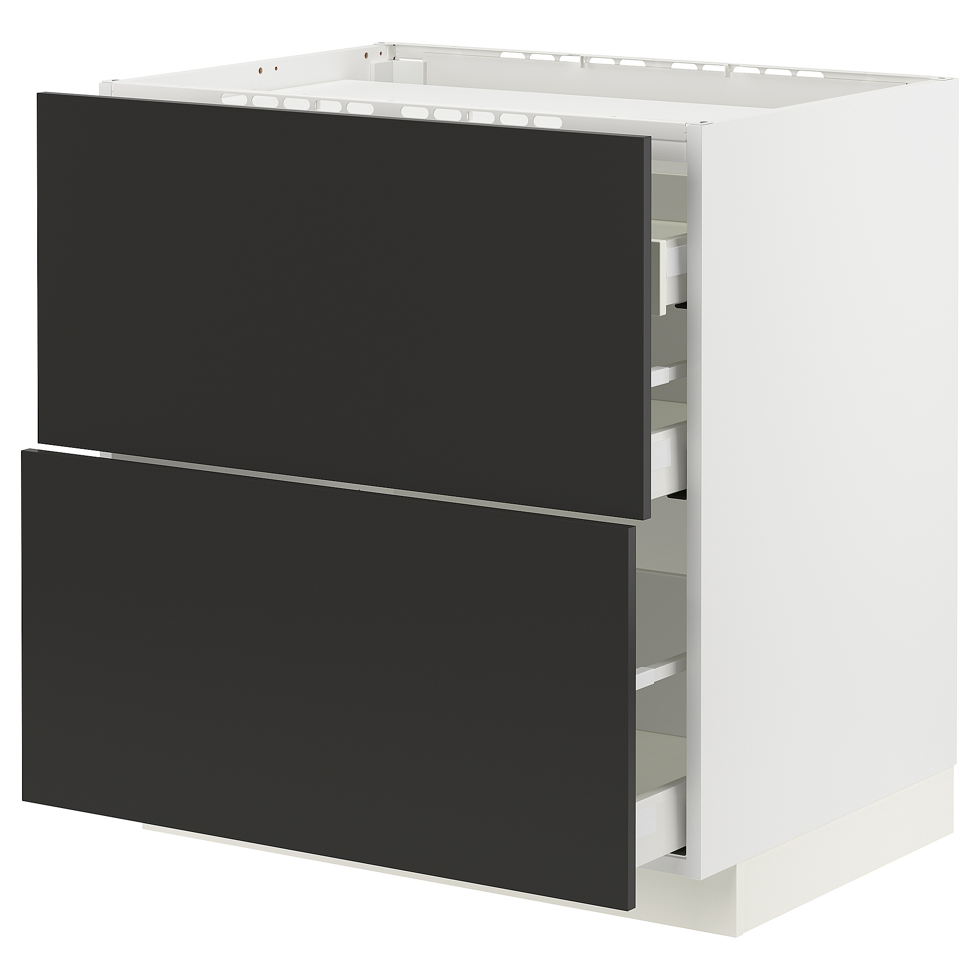 METOD/MAXIMERA base cab f hob/2 fronts/3 drawers