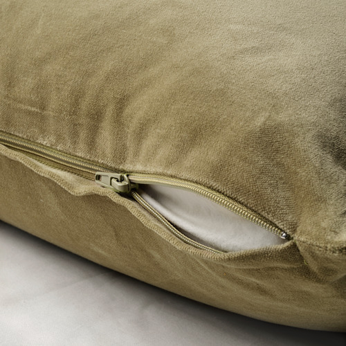 SANELA - cushion cover, light olive-green | IKEA Taiwan Online - PE744842_S4