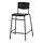 STIG - 吧台椅附靠背, 黑色/黑色, 63 公分 | IKEA 線上購物 - PE798867_S1