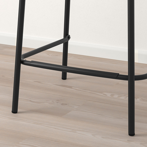 STIG - 吧台椅附靠背, 黑色/黑色 | IKEA 線上購物 - PE798871_S4