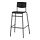 STIG - 吧台椅附靠背, 黑色/黑色 | IKEA 線上購物 - PE798873_S1
