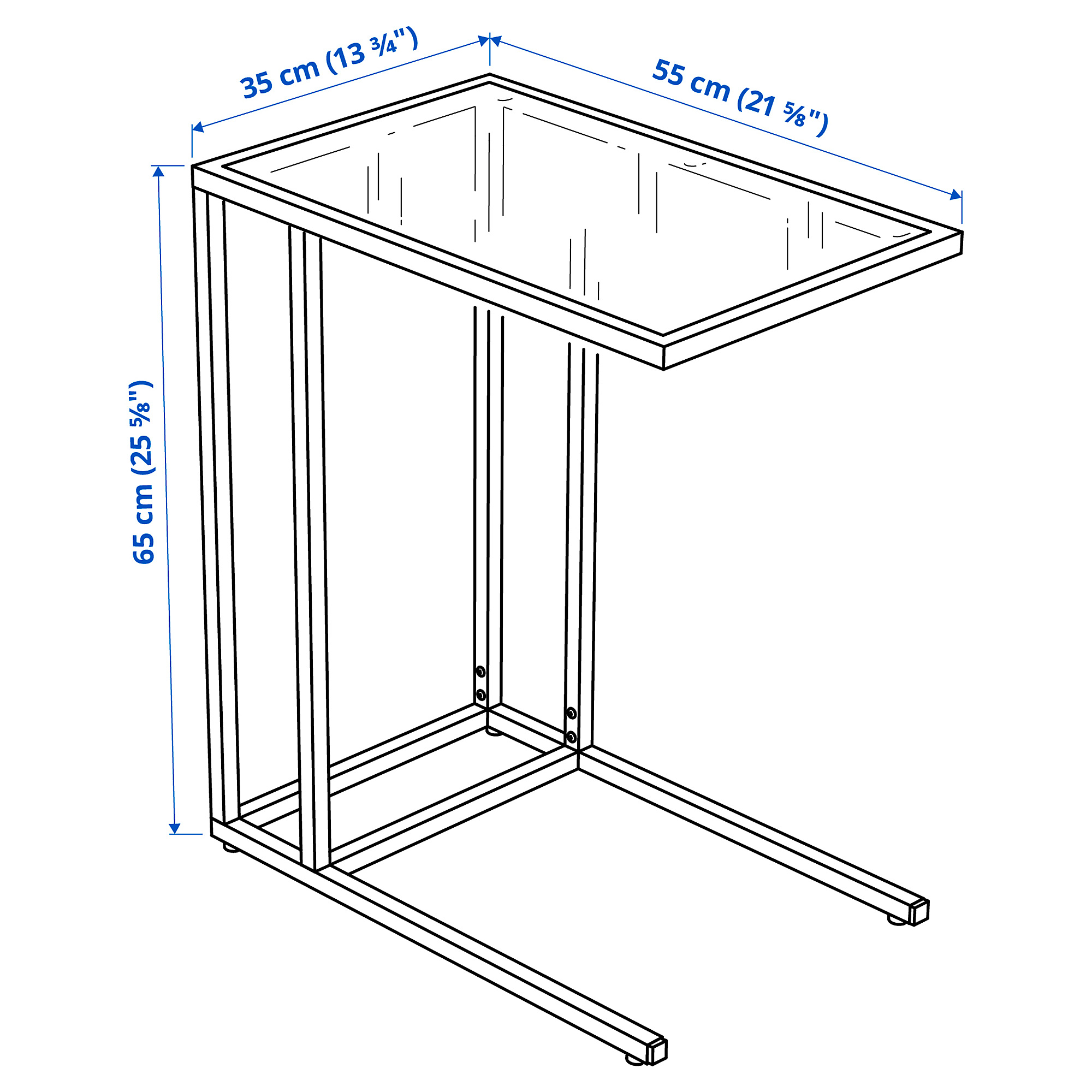 VITTSJÖ laptop stand