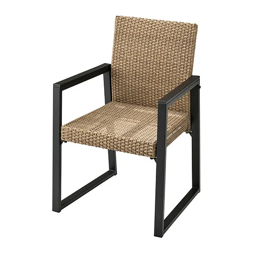 VÄRMANSÖ - 戶外餐椅, 棕色 | IKEA 線上購物 - PE883700_S4