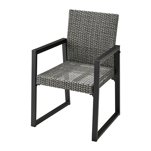 VÄRMANSÖ - chair, outdoor, dark grey | IKEA Taiwan Online - PE883695_S4