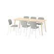 LISABO/VIHALS table and 6 chairs