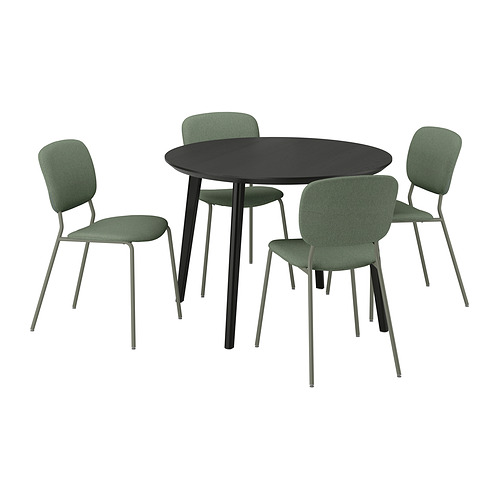 LISABO/VIHALS table and 4 chairs