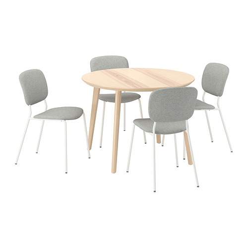 LISABO/VIHALS table and 4 chairs