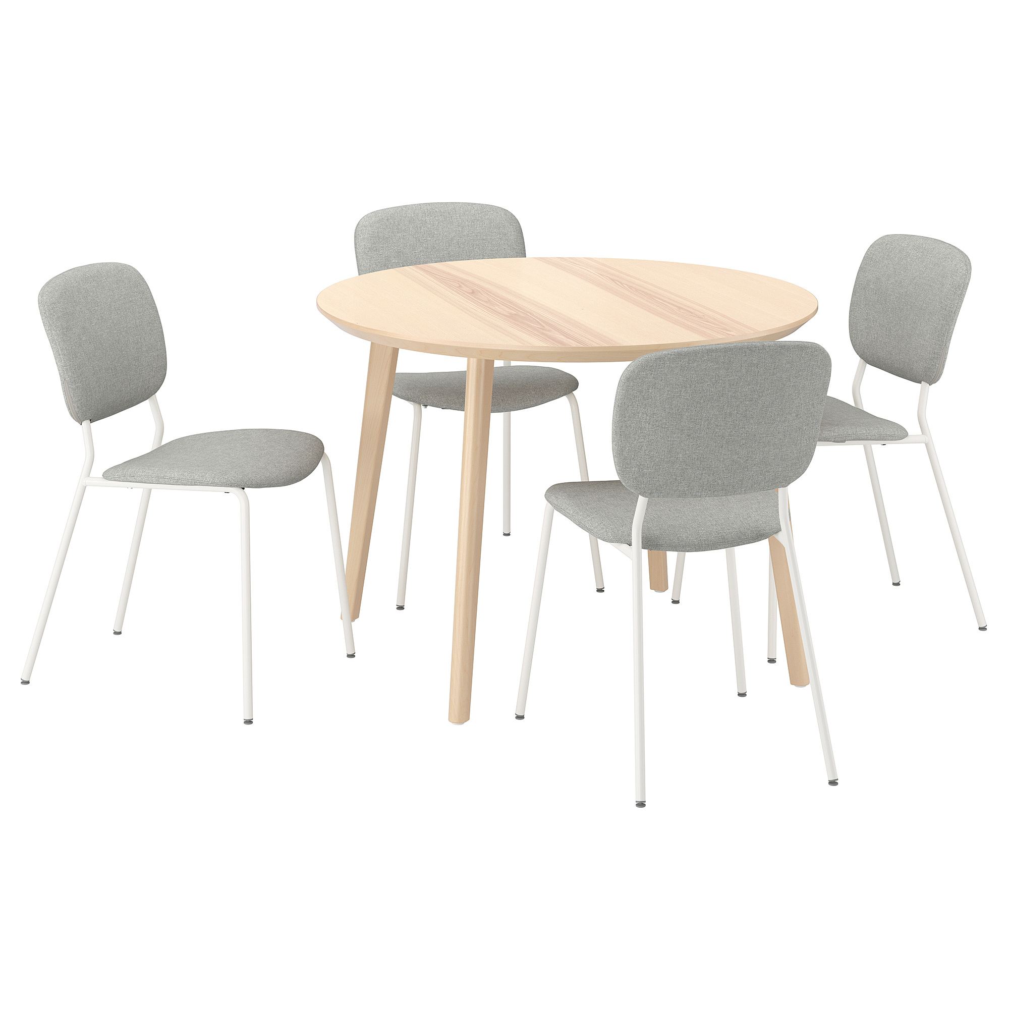 LISABO/VIHALS table and 4 chairs