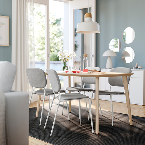 LISABO/VIHALS table and 4 chairs