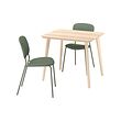 LISABO/VIHALS table and 2 chairs