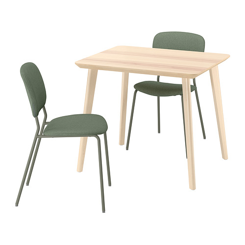 LISABO/VIHALS table and 2 chairs