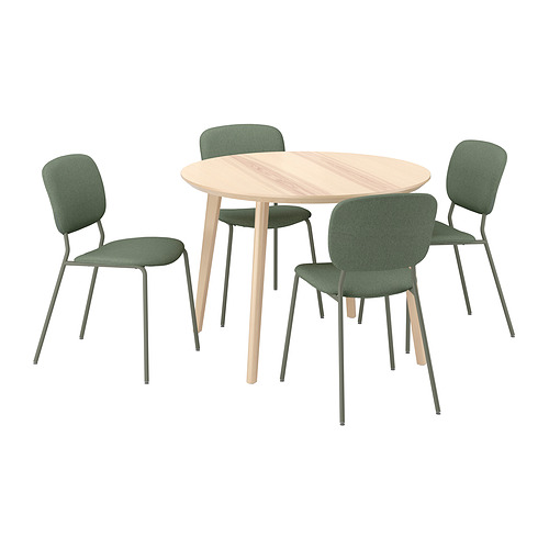 LISABO/VIHALS table and 4 chairs