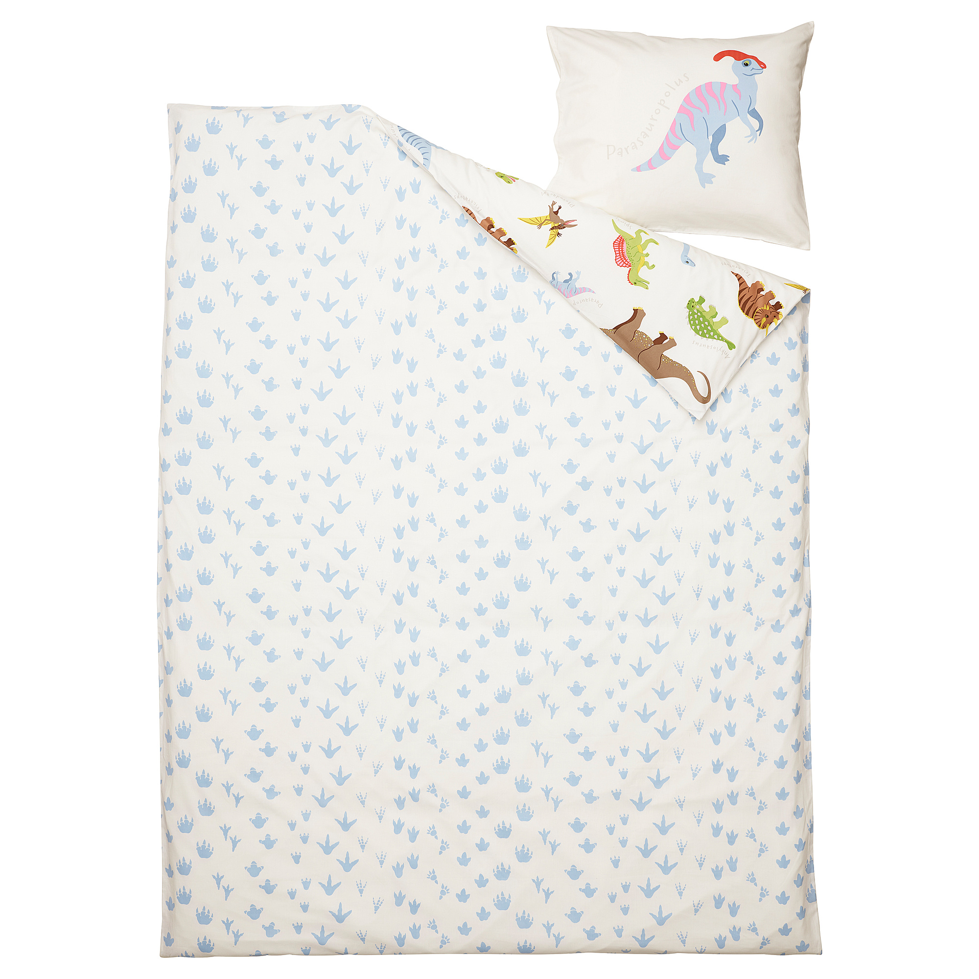 JÄTTELIK duvet cover and pillowcase