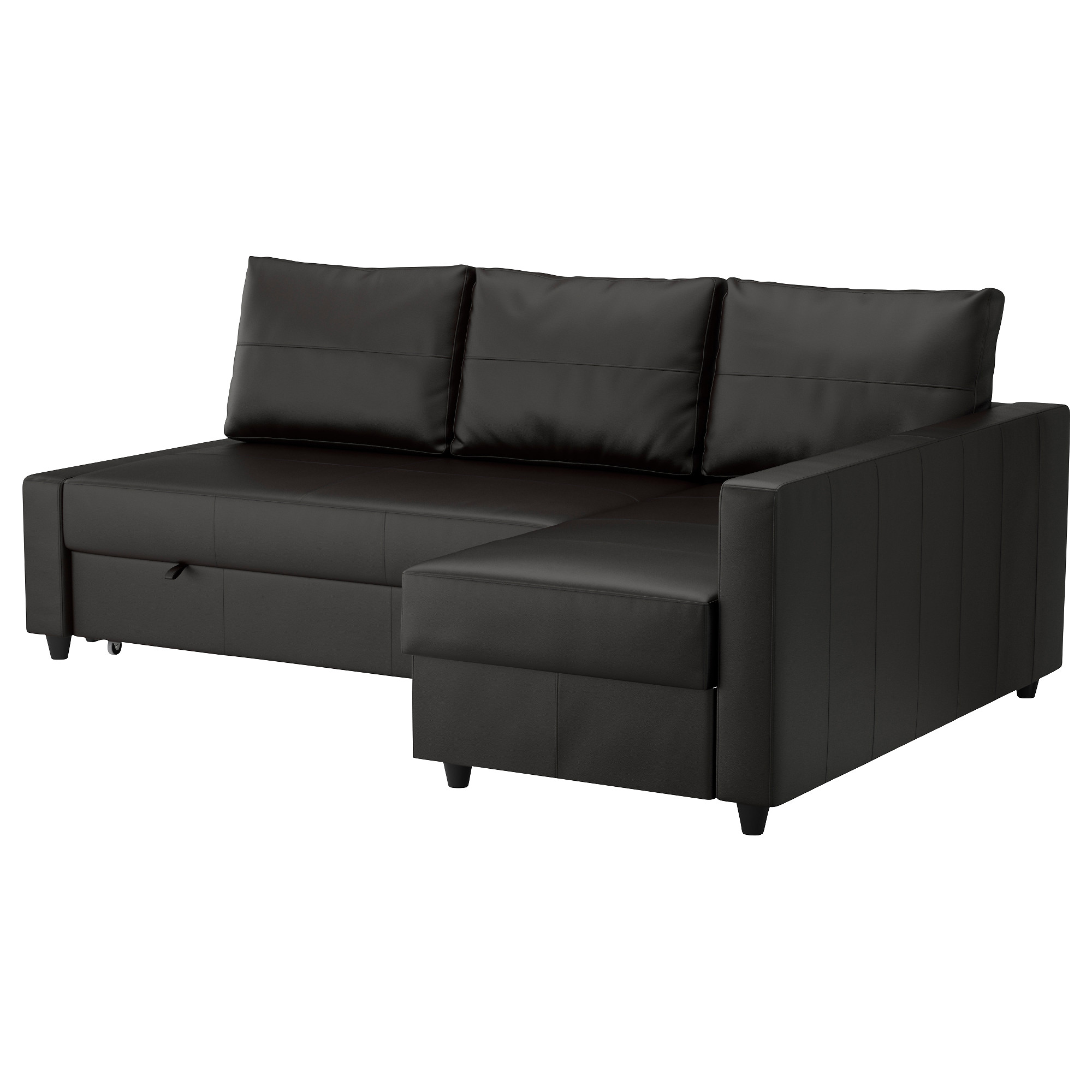 FRIHETEN corner sofa-bed with storage