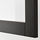 BESTÅ - wall-mounted cabinet combination, black-brown/Sindvik black-brown clear glass | IKEA Taiwan Online - PE744956_S1