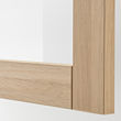 BESTÅ TV storage combination/glass doors
