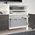 BESTÅ - TV bench with doors, white Kallviken/Stubbarp/dark grey concrete effect | IKEA Taiwan Online - PE695442_S1