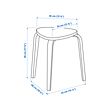 NORDEN/KYRRE table and 4 stools