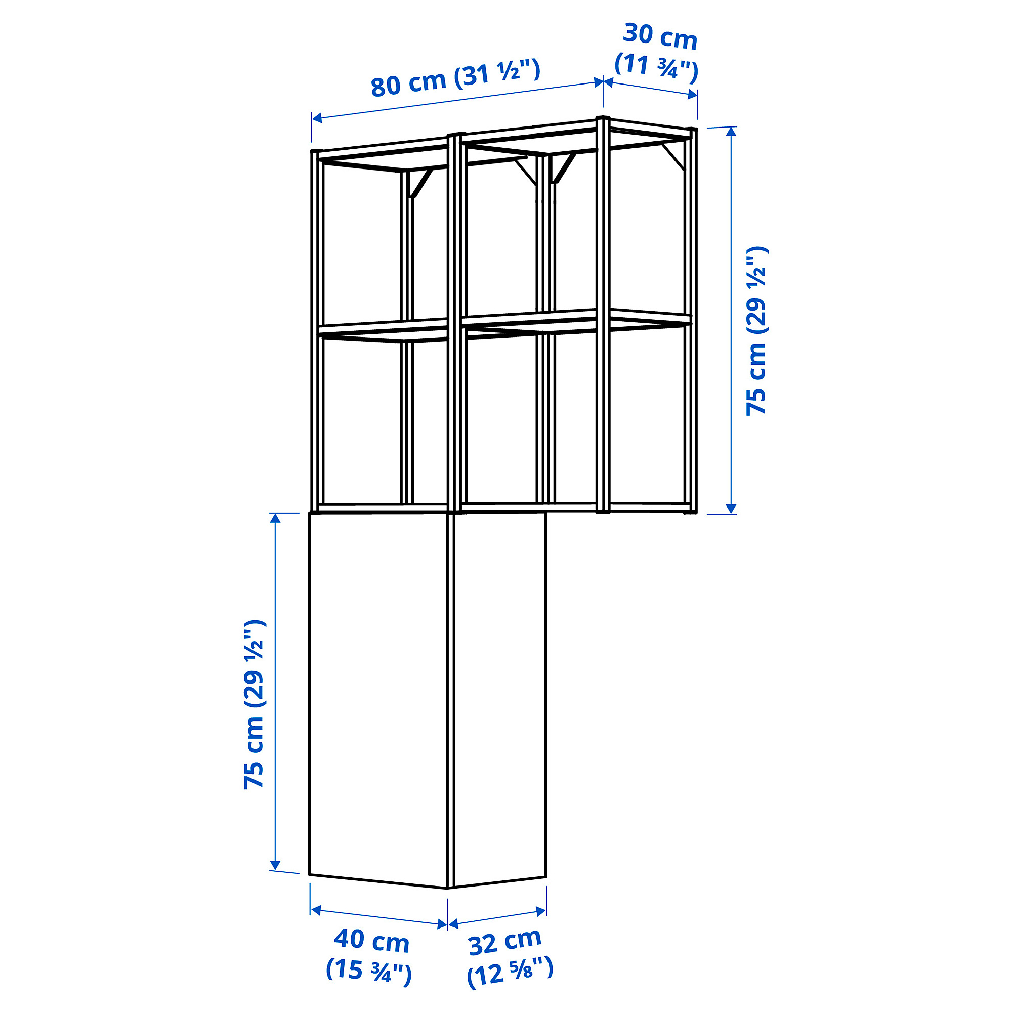 ENHET storage combination