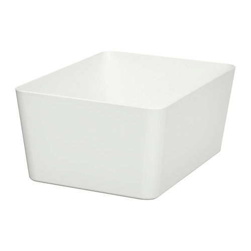 KUGGIS - 收納盒, 白色, 13x18x8 公分 | IKEA 線上購物 - PE923074_S4