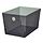 KUGGIS - box, transparent black, 18x26x15 cm | IKEA Taiwan Online - PE923075_S1