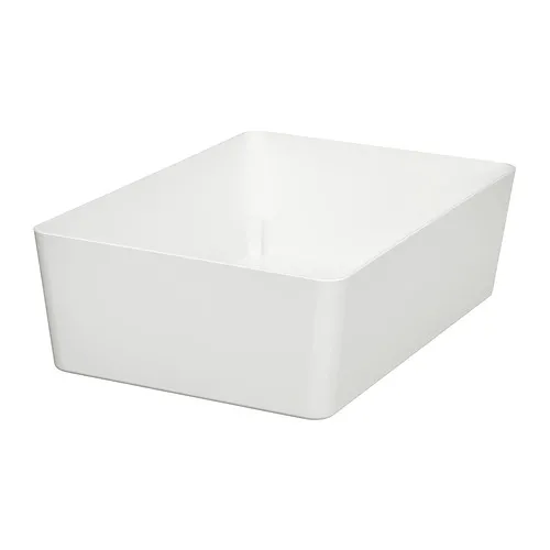KUGGIS - 收納盒, 白色, 18x26x8 公分 | IKEA 線上購物 - PE923079_S4