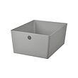 KUGGIS - box, light grey, 26x35x15 cm | IKEA Taiwan Online - PE923080_S2 